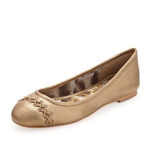 Sam Edelman | Felicity Cord-Laced Cap-Toe Flat